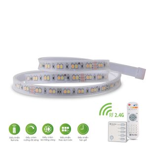 Đèn LED dây hắt trần - điều khiển bằng Remote (Model: LD01.RF 1000/7W)