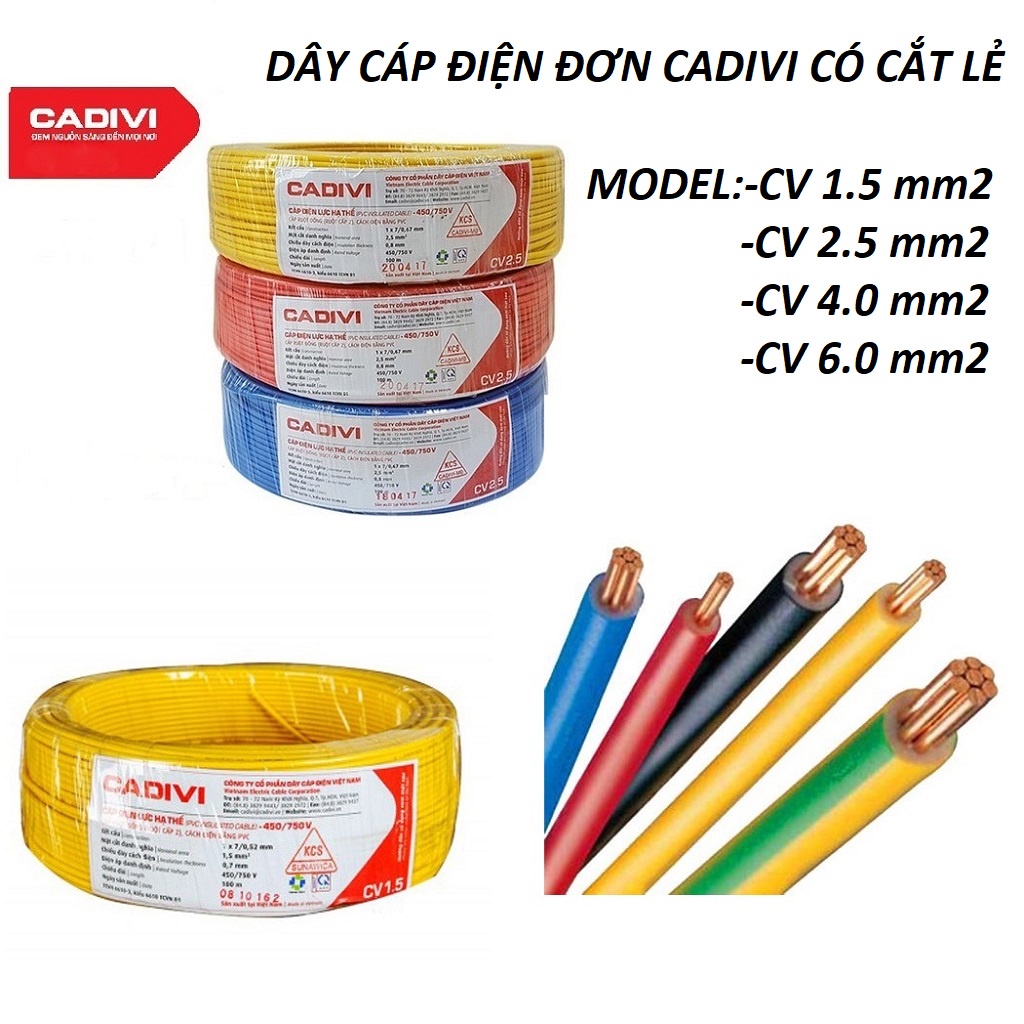 Cung cấp dây cáp điện BMT Cadivi