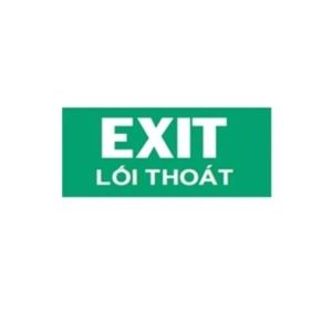 Hình chỉ hướng đèn báo Exit Nanoco NEXF-E
