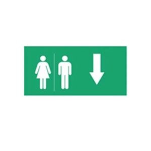 Hình chỉ hướng toilet dưới Nanoco NEXF-TD