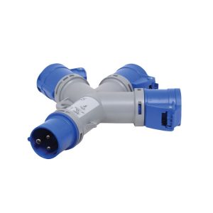 Ổ cắm chia 3 ngã loại không kín nước PCE F9432000