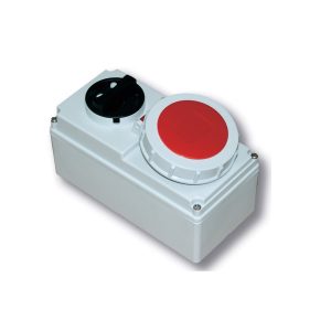 Ổ cắm công nghiệp kèm công tắc loại kín nước PCE