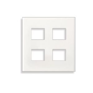 Mặt dùng cho 4 thiết bị Full White Color Panasonic WZV7844W