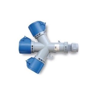 Ổ cắm chia 3 ngã loại không kín nước PCE F9432006