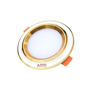 Đèn âm trần mặt lõm viền vàng Asia MLVD/MLV